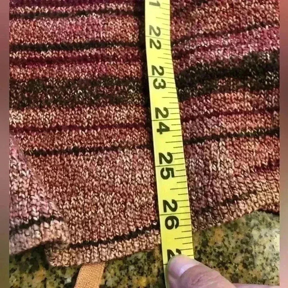 Chicos Knit Brown Shades shrug vest with waist tie Chico size 0 - Picture 7 of 7